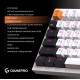 Клавіатура GamePro MK160W RGB USB White