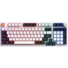 Клавіатура GamePro MK170W RGB USB White