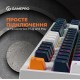 Клавіатура GamePro MK180W USB White
