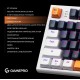 Клавіатура GamePro MK180W USB White