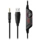 Гарнітура Real-EL GDX-7650 Black/Red (EL124100043)