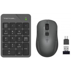 Комплект клавіатура+миша A4tech FG1600C Air2 Grey