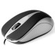 Миша Media-Tech Plano Silver/Black (MT1091S)