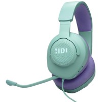 Гарнітура JBL Quantum 100M2 Cyan (JBLQTUM100M2CYN)