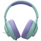 Гарнітура JBL Quantum 100M2 Cyan (JBLQTUM100M2CYN)