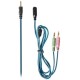 Гарнітура Real-EL GDX-7500 Black/Blue (EL124100015)