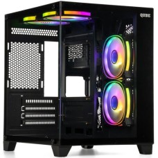 Корпус QUBE Reef ARGB Black with window (REEF_GBNU3)