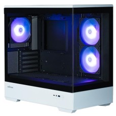 Корпус Zalman P30 Black/White with window (P30BW)