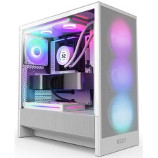 Корпус NZXT H5 Flow RGB White with window (CC-H52FW-R1)