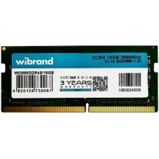 Оперативна пам’ять Wibrand DDR4 1x16GB (WI2666DDR4S/16GB)