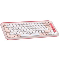 Клавіатура Logitech Pop Icon Keys Wireless Rose/Off White (920-013073)