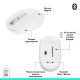 Мышь Logitech M196 Wireless Off White (910-007460)