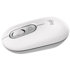 Миша Logitech POP Mouse with emoji Wireless Off White (910-007411)