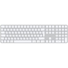 Клавіатура Apple Magic Keyboard with Touch ID and Numeric Keypad for Mac models with Apple silicon USB-C - Ukrainian White Keys (MXK73)