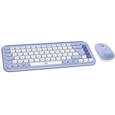 Комплект клавіатура+миша Logitech POP Icon Combo Lilac (920-013078)