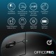 Миша OfficePro M307B Silent Wireless Black