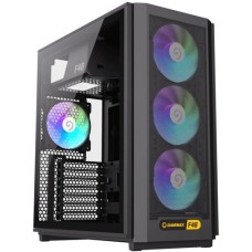 Корпус Gamemax F46 Black with window (F46 BK)