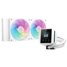 Система рідинного охолодження Deepcool Mystique 240 ARGB White (R-LX240-WHDSNMCP-G-1)