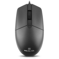 Миша Real-EL RM-210 Black (EL123200036)