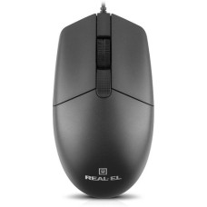 Миша Real-EL RM-210 Black (EL123200036)