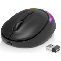 Миша Real-EL RM-440W Black (EL123200045)