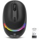 Миша Real-EL RM-440W Black (EL123200045)