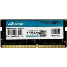 Оперативна пам’ять Wibrand DDR4 1x16GB (WI3200DDR4S/16GB)