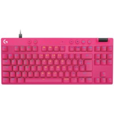 Клавіатура Logitech G Pro X TKL Rapid Linear Magenta (920-013253)