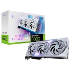 Відеокарта MSI GeForce RTX 5080 16G GAMING TRIO OC WHITE