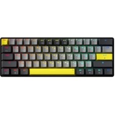 Клавіатура GamePro MK130G Pro Outemu Red Switch Hot-Swap RGB USB/WL/BT Black/Grey