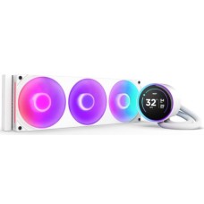 Система рідинного охолодження NZXT Kraken Elite 360 RGB White (RL-KR36E-W2)