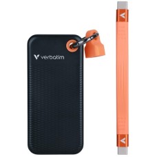 Зовнішній SSD-накопичувач Verbatim Pocket 2TB Black/Orange (32197)