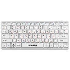 Клавіатура Maxxter KBW-C01S-UA Wireless Silver