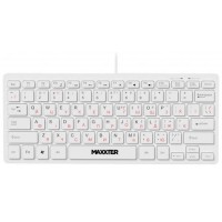 Клавиатура Maxxter KBM-C01W-UA White