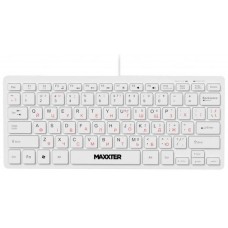 Клавіатура Maxxter KBM-C01W-UA White
