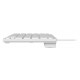 Клавиатура Maxxter KBM-C01W-UA White