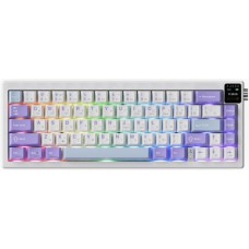 Клавіатура Ajazz AK650 Flying Fish Switch RGB With Screen Wireless Purple (AK650-FF-PWB)