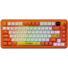 Клавіатура Ajazz AK820 Max Avocado Switch RGB With Screen Wireless Orange (AK820MAX-AS-OW)