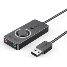 Зовнішня звукова карта Vention CDRBB volume control Black