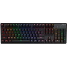Клавіатура Hator Icefall Mecha Rainbow Origin Red Black (HTK104UA)