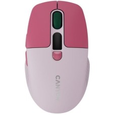 Миша Canyon MW-26 LCD Silent Dual Mode Wireless Pink (CNS-CMSW26P)