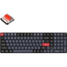 Клавіатура Keychron K17 Pro 100Key Gateron MX 2.0 Red QMK Hot-swap RGB UKR/ENG WL/BT/USB Black (K17P-H1-UA)