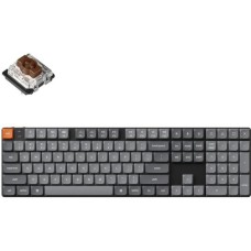 Клавіатура Keychron K5 Max 104Key Gateron MX 2.0 Brown QMK Hot-swap RGB ENG/UKR WL/BT/USB Black (K5M-H3-UA)