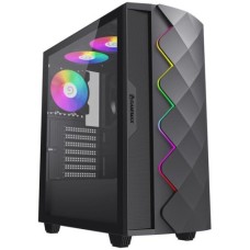 Корпус Gamemax Diamond CP Black with window (Black Diamond CP)