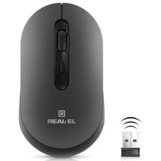 Миша Real-EL RM-470W Wireless Dark Gray (EL123200049)