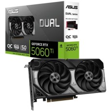Відеокарта ASUS Dual GeForce RTX 5060 Ti 16GB GDDR7 OC Edition (DUAL-RTX5060TI-O16G)