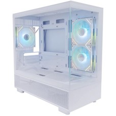 Корпус 1stPlayer Mi5-WH-2FC7R-W-1FC7-W White with window