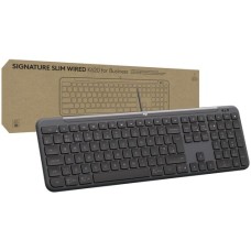 Клавіатура Logitech Signature Slim K620 for business ENG/UKR Graphite (920-013333)