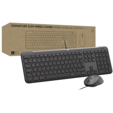 Комплект клавіатура+миша Logitech Signature Slim MK620 for business Graphite (920-013349)