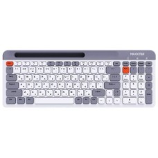 Клавіатура Maxxter KBW-02G-UA Wireless White/Grey